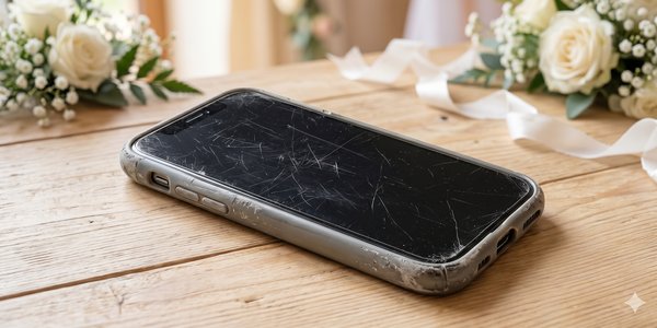 Parcela para o novo celular do noivo